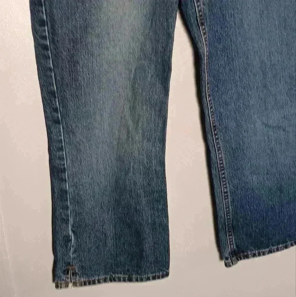 "AEROPOSTALE" Ladies medium washed cropped jeans‎ Size 9/10 - Picture 2 of 9